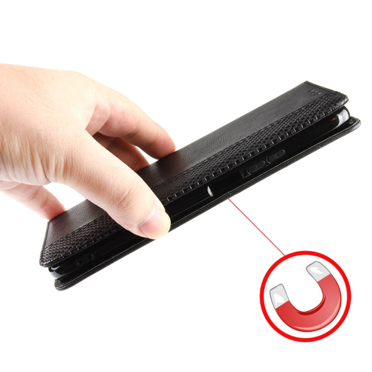 Magnetic Buckle Retro Texture Leather Phone Case, For vivo Y100 5G, For vivo Y33T / Y33s / Y21 / Y21s, For vivo Y33T 2023 V2317A-6