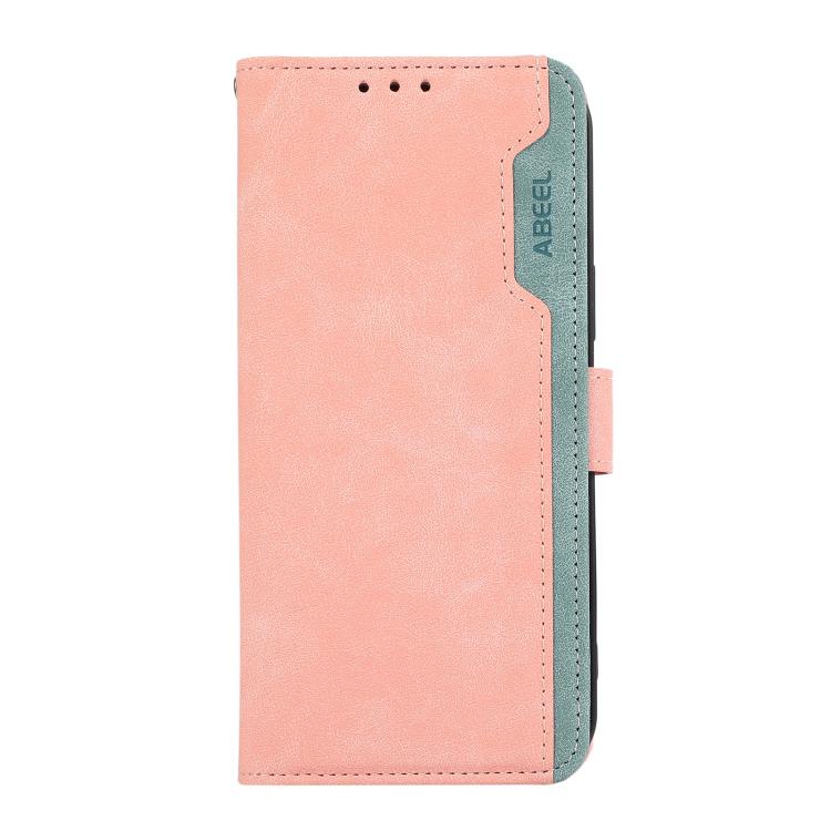 ABEEL Color Block Magnetic RFID Leather Phone Case, For Redmi Turbo 4 Pro, For Redmi Turbo 4, For Redmi 14C 4G-2