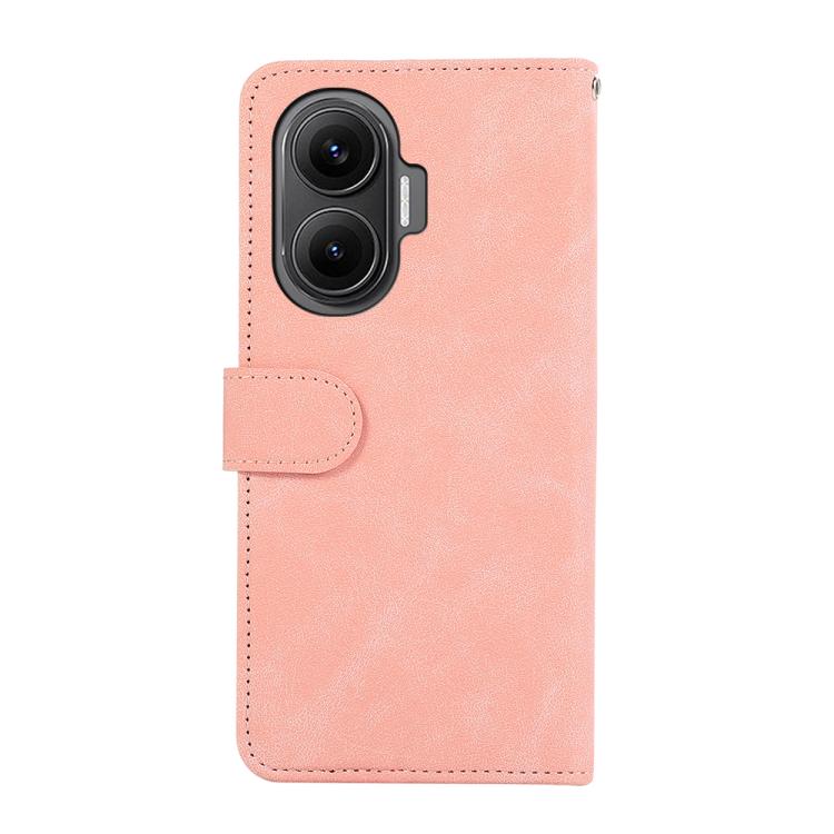 ABEEL Color Block Magnetic RFID Leather Phone Case, For Redmi Turbo 4 Pro, For Redmi Turbo 4, For Redmi 14C 4G-3