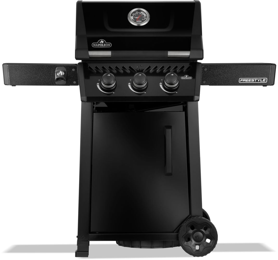 Napoleon Freestyle 365 | LPG Gas | BBQ Grill | 3 Burner | Outdoor Barbecue | Black