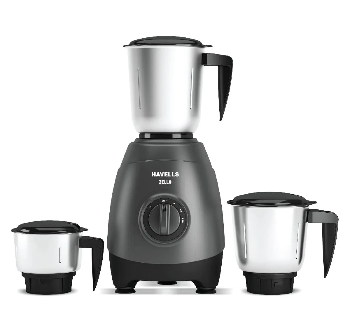 Havells Zello | Mixer Grinder | 3 Jar | 750 W