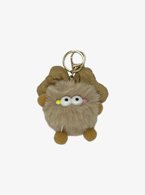 Fluffy Googly-Eye Creature Charm-1