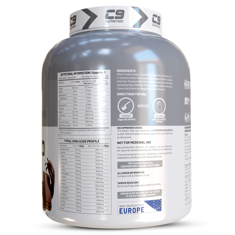 C9 NUTRITION ISO RIPPED