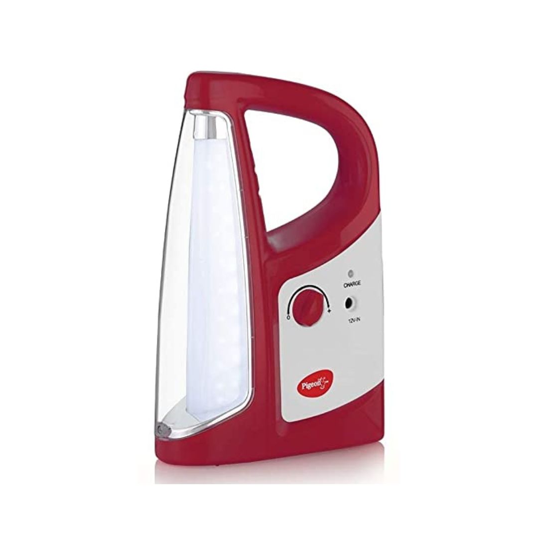 Pigeon Gleam LED Rechargeable Emergency Lamp | Red