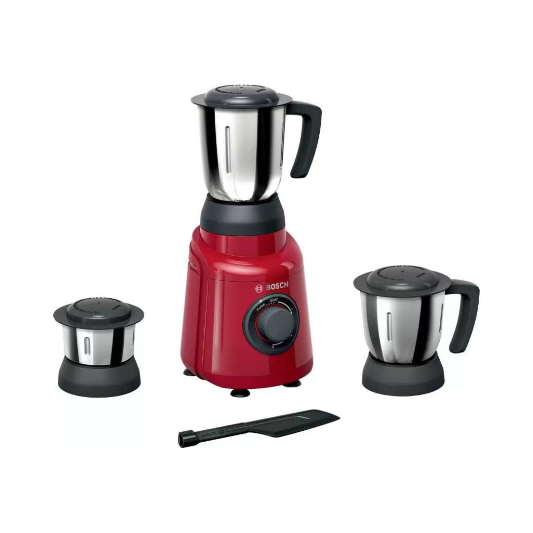 Bosch Mixer Grinder MGM2133RIN | 500 W | Red | 3 Jars
