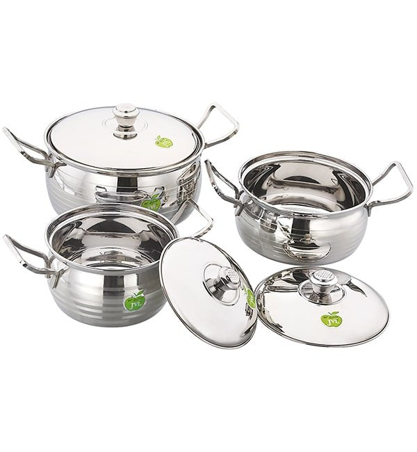 JVL BLAZE POT SILVER TOUCH