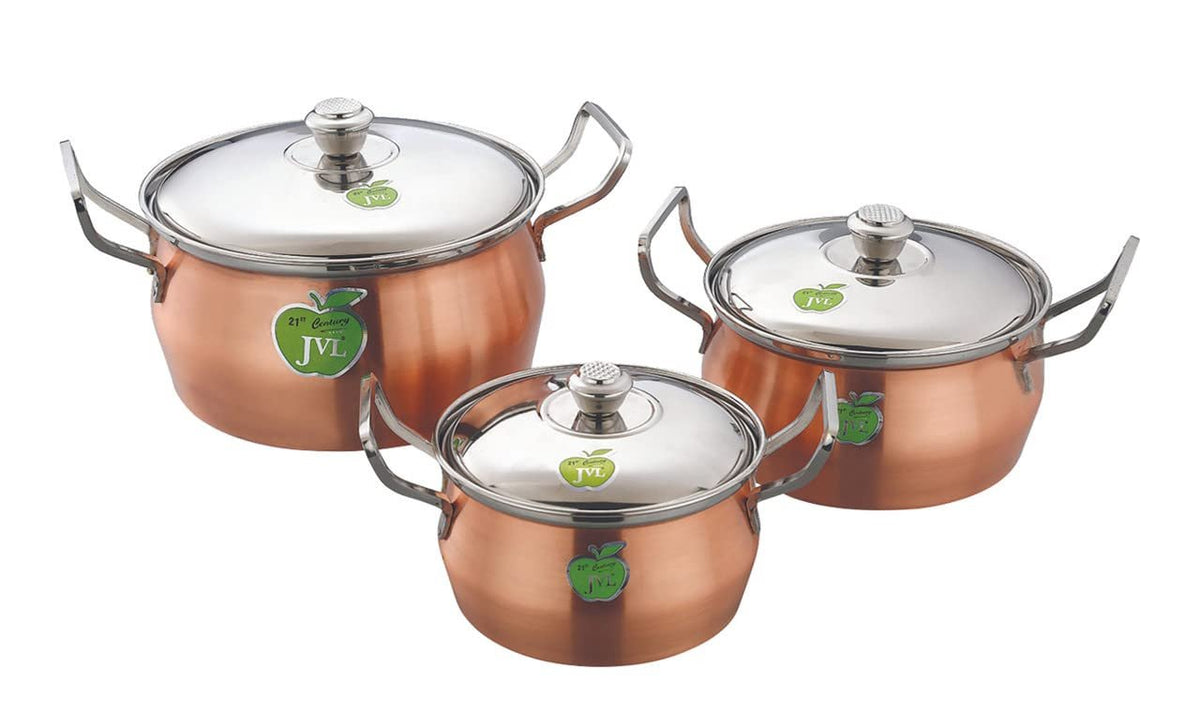 JVL GLOBE POT FULL COPPER