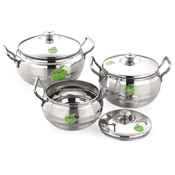 JVL GLOBE POT SILVER TOUCH