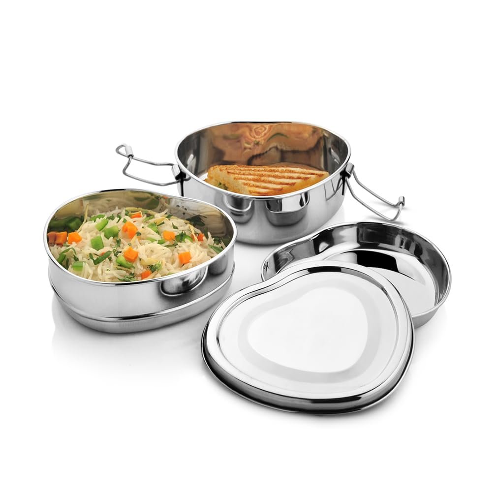 JVL HEART LUNCH BOX SMALL DH-1