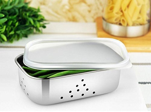 JVL RECTANGULAR FREEZE BOWL L D LID (1000 ML)