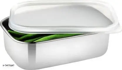 JVL RECTANGULAR LID BOWL L D LID (650 ML)