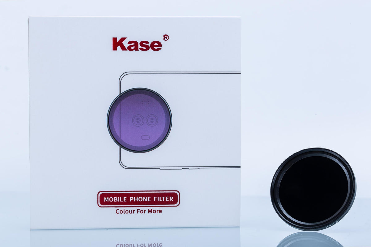 Kase Premium 4000 ND (12 Stop) Super Dark Magnetic ND Filter for Mobile Phone Best Lenses engkas3 engkas45 Filters Kase Pro Lens - Kase - Mobile Lens - Mobile Camera Lens - Cellphone Accessories - Phone Lens - Smartphone Lens