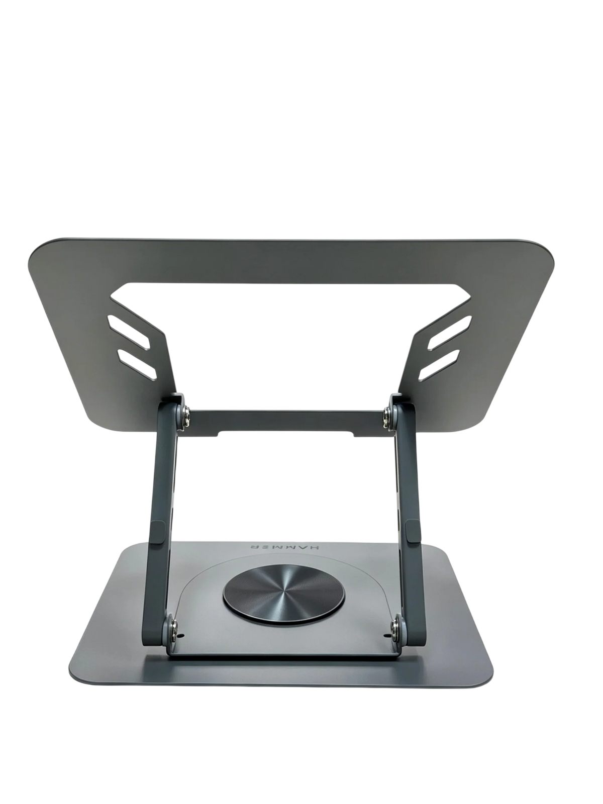 HAMMER Desk Essential LS360 Metal Laptop Stand with 360° Rotation, Height & Angle Adjustable for Laptops & MacBook-5