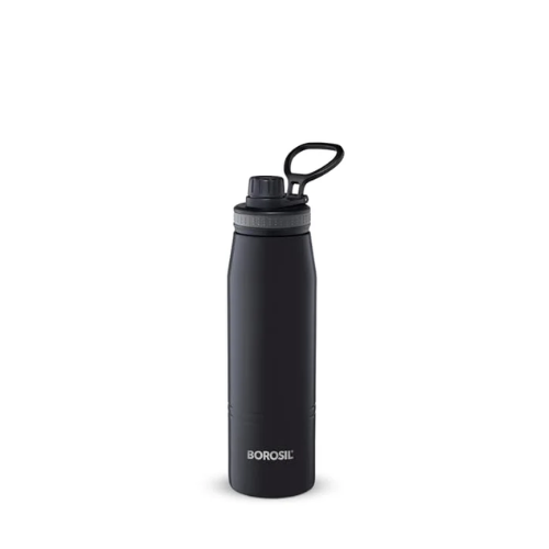 BOROSIL W/B-GOSPORTS FOOTBALL 900ML BLACK
