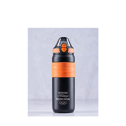 BOROSIL W/B-ADVENTURE 560ML BLACK