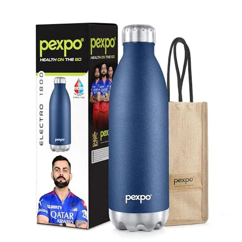 PEXPO ELECTRO UV PRINTED DESIGN BOTTLE (DENIM BLUE) 1800ML