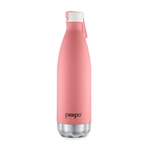 PEXPO ESPRESSO UV PRINTED DESIGN BOTTLE (CANDY PINK) 1000ML