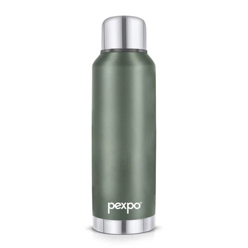 PEXPO EXTREME THERMOS UV PRINTED DESIGN BOTTLE (MILITARY GREEN) 800ML