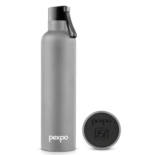 PEXPO OSLO UV PRINTED DESIGN BOTTLE (GREY) 1000ML