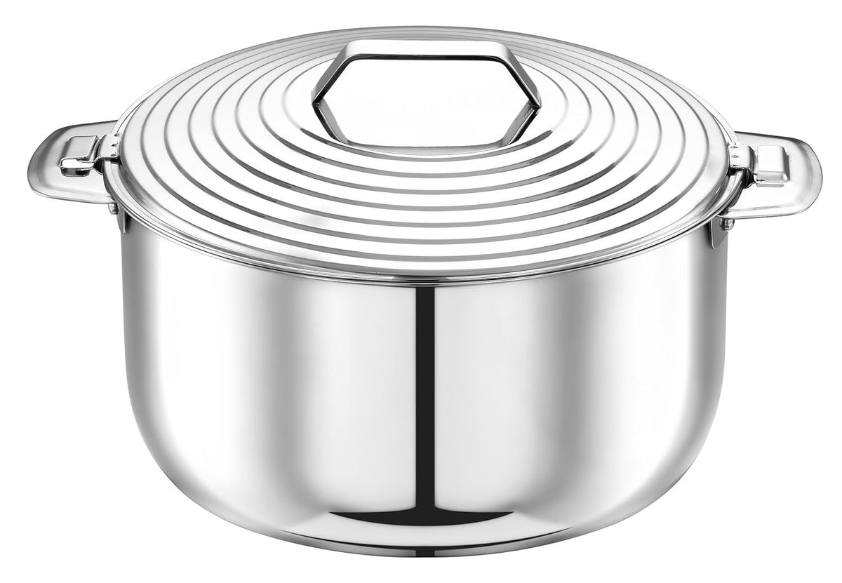 PRADEEP HOTPOT SILVERLINE WITH LID (2500ML)
