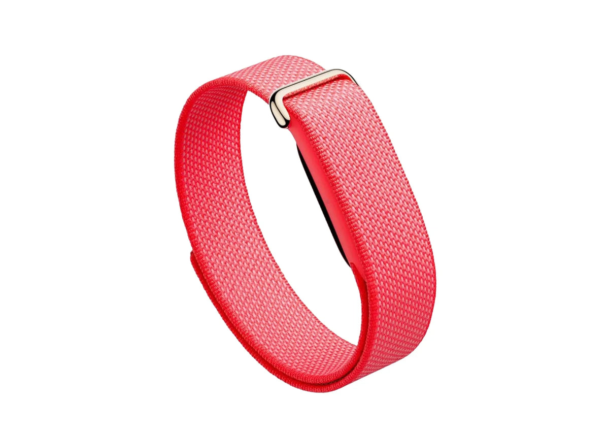 Buy Pink breathable nylon woven band compatible with Google Fitbit Air fitness tracker online India