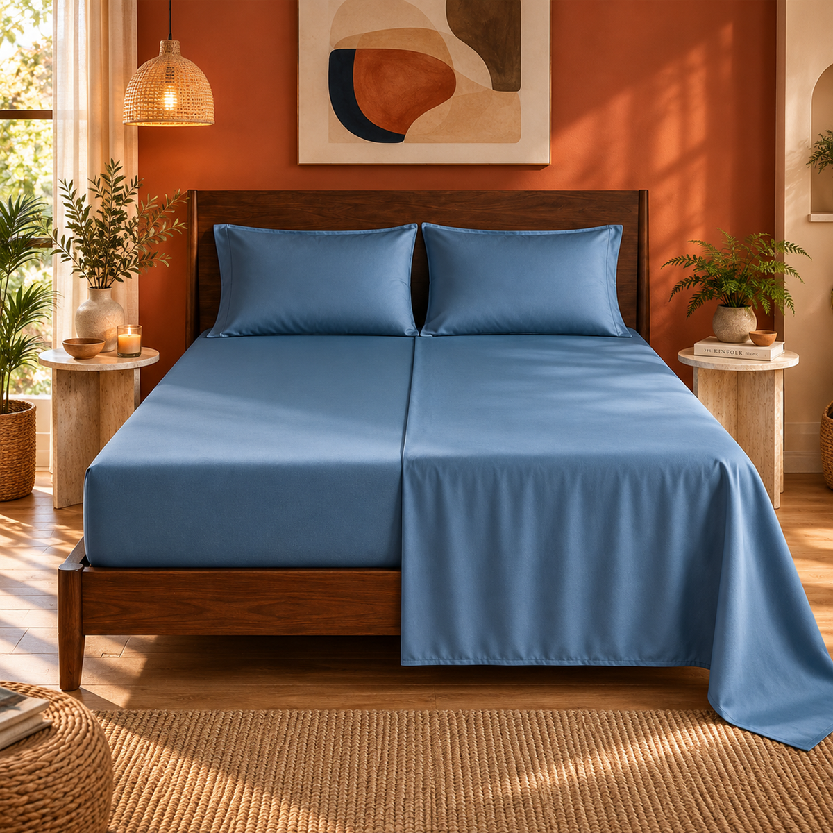 Bahamas Blue Bliss - A Cool And Calming Sleep Space