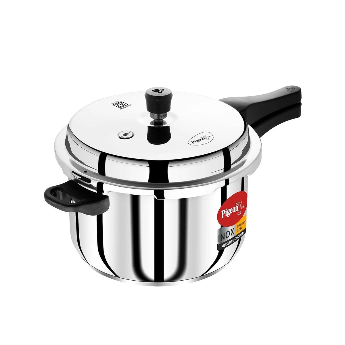 PIGEON INOX PRESSURE PAN 6 LTR OUTER LIDIB-SS