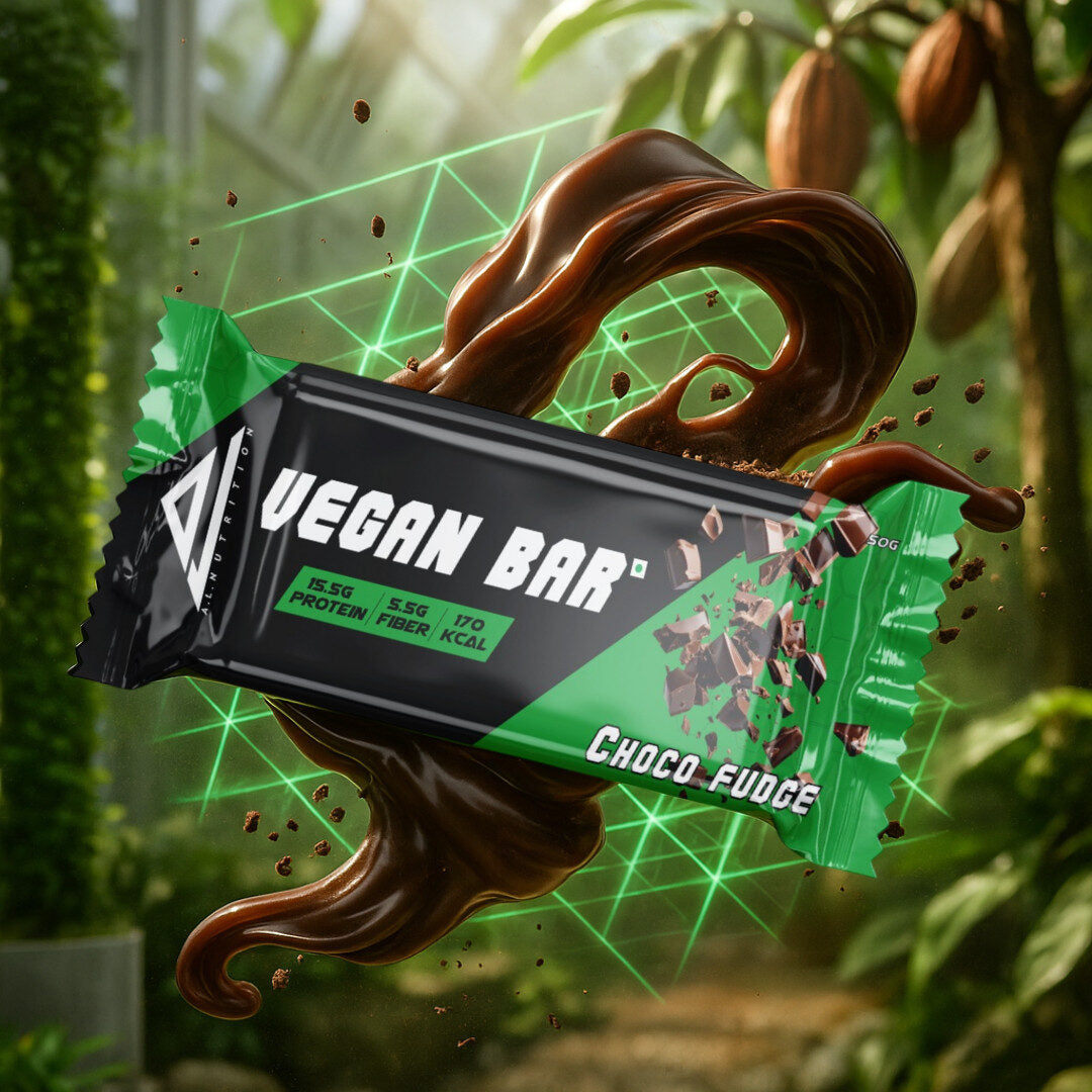 A.L. NUTRITION’S VEGAN BAR – CHOCO FUDGE | 15.5G PROTEIN