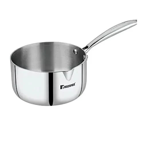 BERGNER MILK PAN-ARGENT TRIPLY 1.1LTR SS