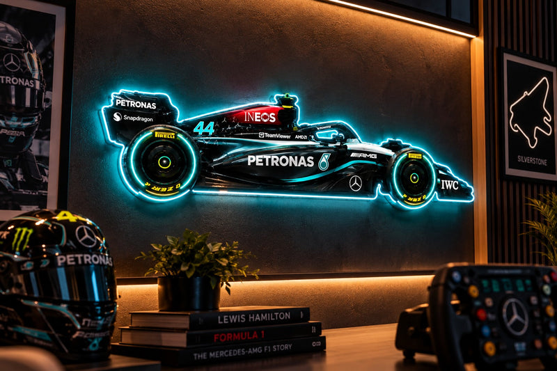 F1 Racing Car Neon Wall Sign – Red Formula 1 LED Wall Art-6