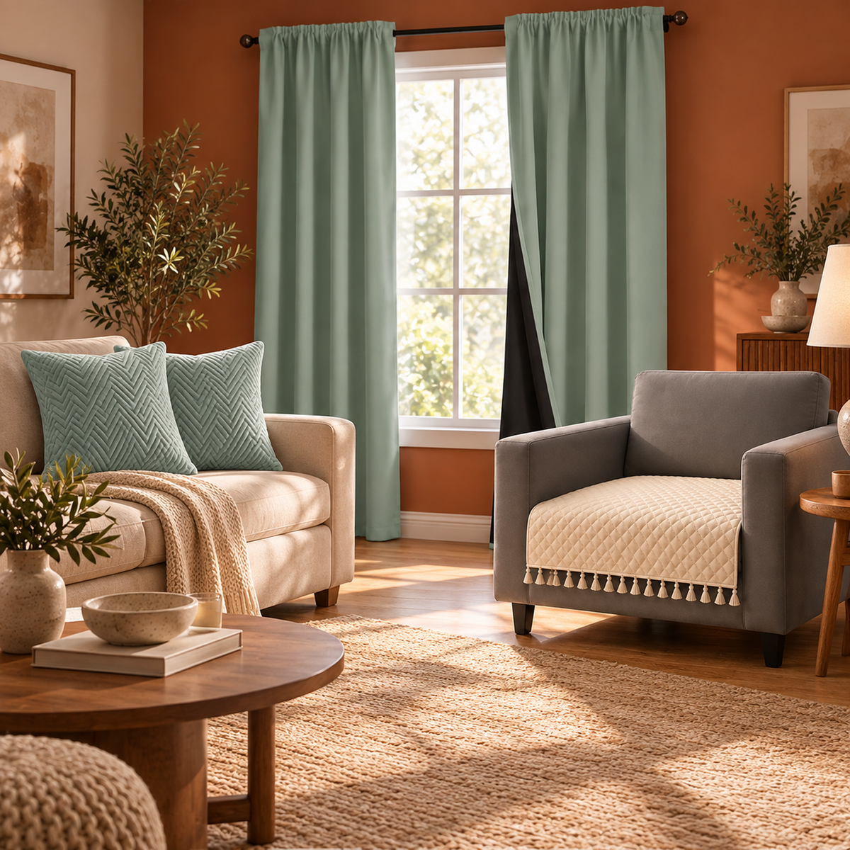 Soft Contrast - A Warm Touch For Your Windows And Sofa