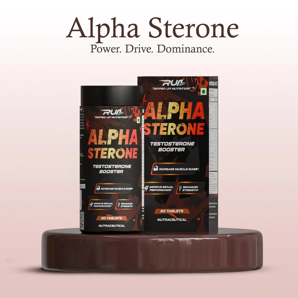 Alpha Sterone - Testosterone Booster - Ripped Up Nutrition