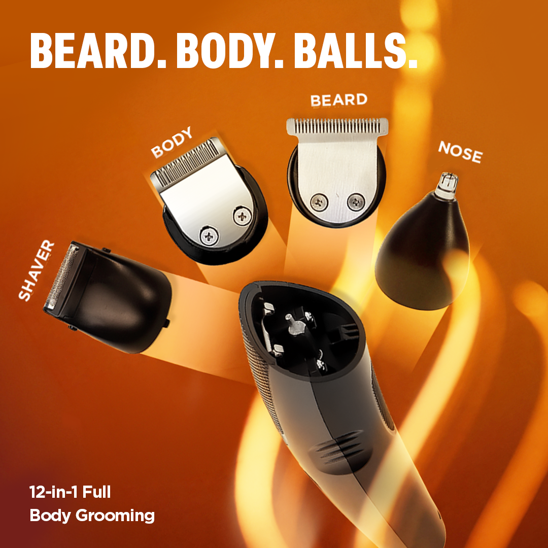 BOMBAY SHAVING COMPANY 12 IN 1 LEGEND365 MULTIGROOMER TRIMMER