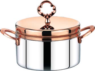 Anchor Orbit Rose Gold Hot Pot | Casserole