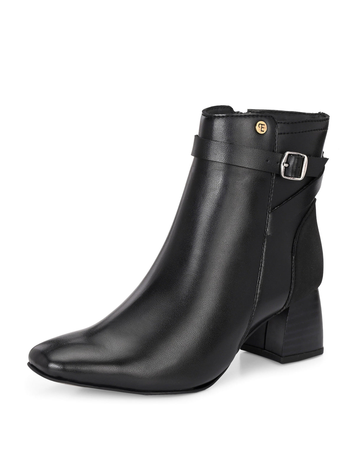 El Paso Women Faux Leather Casual Chelsea Boots-6