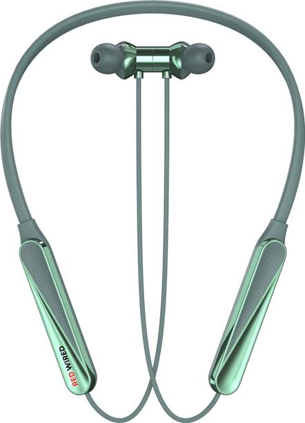 Mewiq Bluetooth Headphone - 100Hours Playtime Wireless Neckband Headphones Earphone 2 Gaming