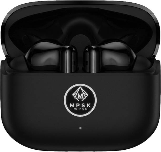 MMPSKminus BT-181 in The Ear Upto 48Hours Playtime,with AI ENC Calls Deep Bass 4 Bluetooth Gaming