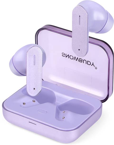 snowbudy Buds Air 7 with AI ANC, 12.4mm Driver, 40hr Playback Ip55 45ms Low Latency 34 Bluetooth Gaming
