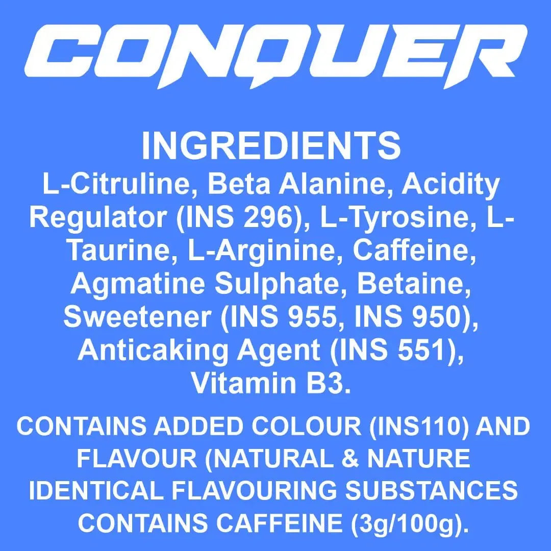 Conquer Pre - workout - Ripped Up Nutrition