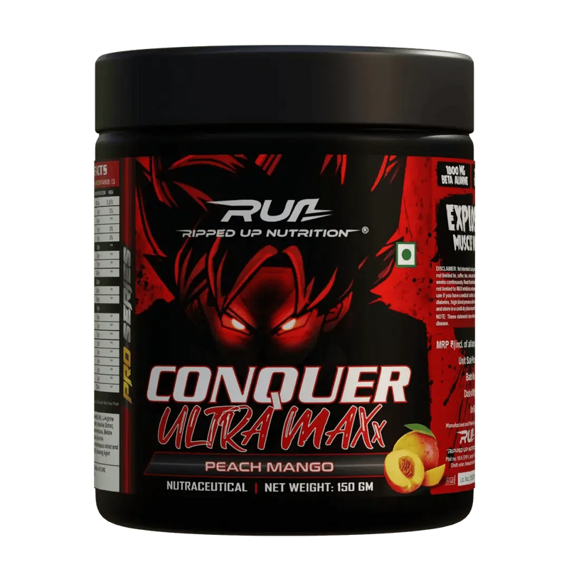 Conquer Ultra Maxx - Preworkout 150GM - Ripped Up Nutrition