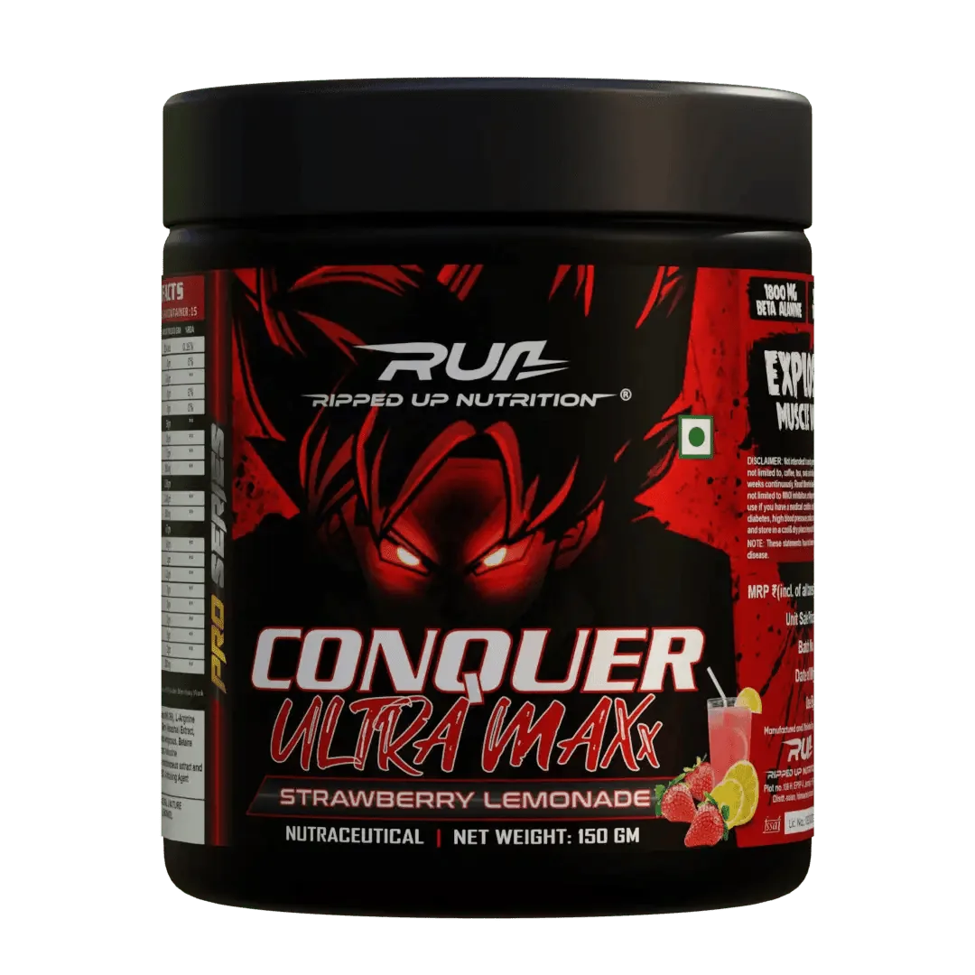 Conquer Ultra Maxx - Preworkout 150GM - Ripped Up Nutrition
