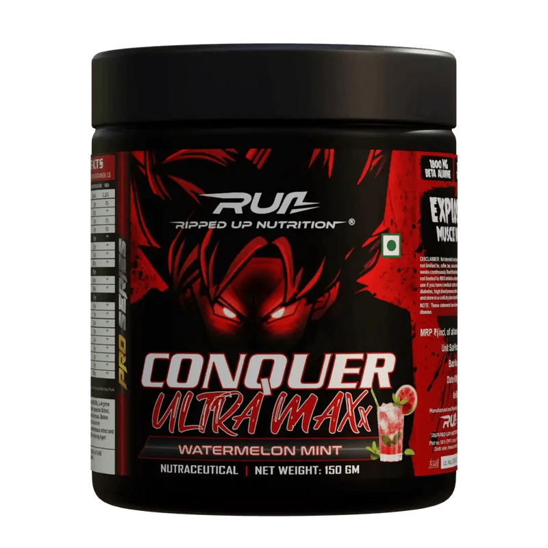 Conquer Ultra Maxx - Preworkout 150GM - Ripped Up Nutrition