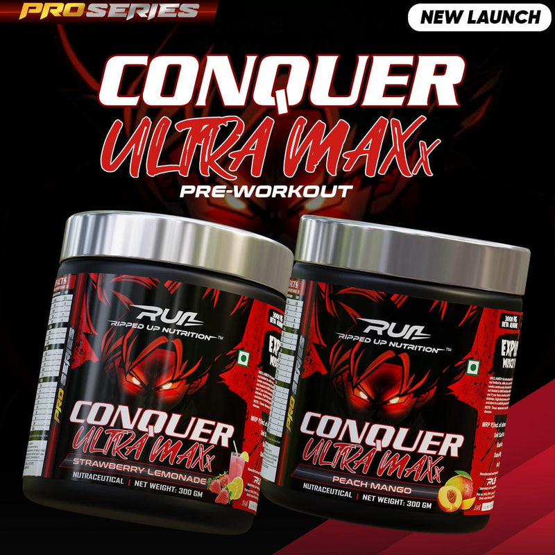 Conquer Ultra Maxx - Preworkout 150GM - Ripped Up Nutrition