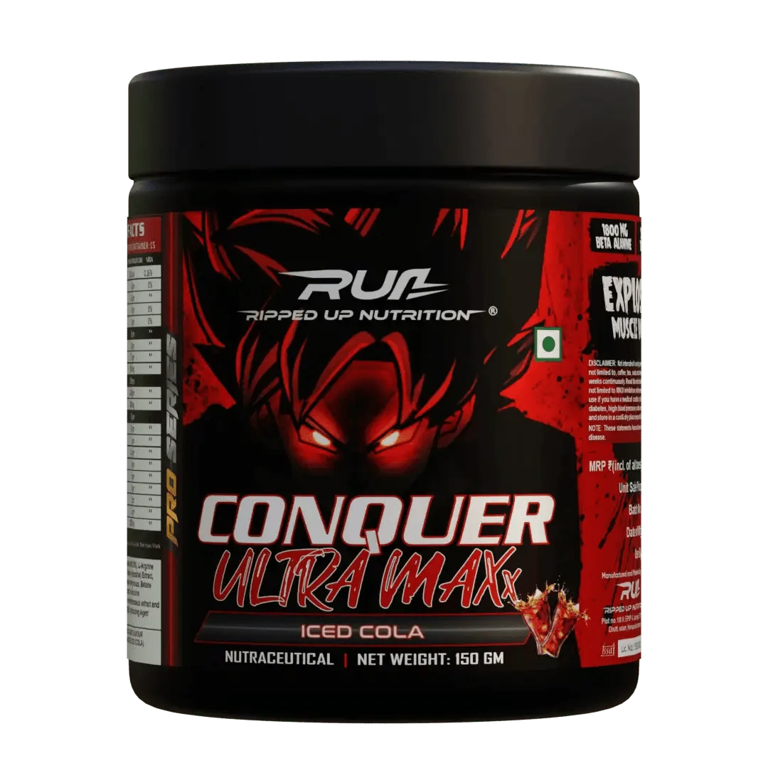 Conquer Ultra Maxx - Preworkout 150GM - Ripped Up Nutrition
