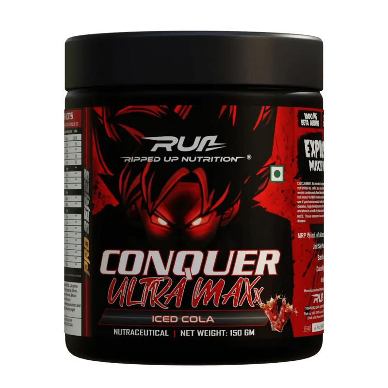 Conquer Ultra Maxx - Preworkout 150GM - Ripped Up Nutrition