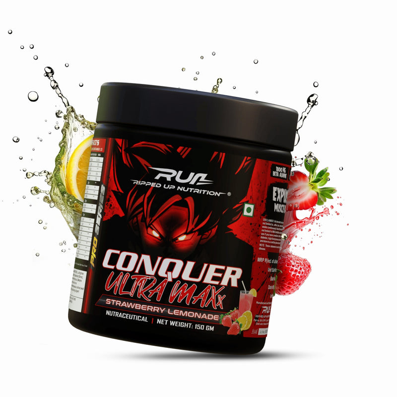 Conquer Ultra Maxx - Preworkout 150GM - Ripped Up Nutrition