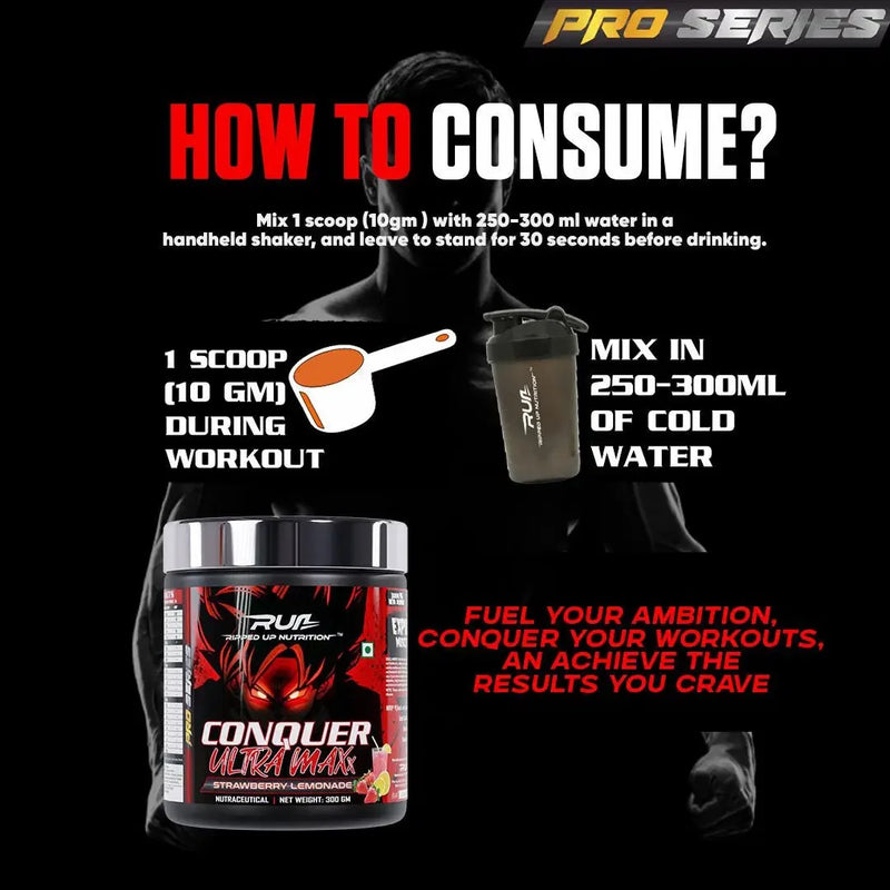 Conquer Ultra Maxx - Preworkout - Ripped Up Nutrition