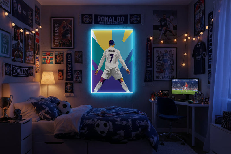 “Cristiano Ronaldo CR7 Neon Sign” Neonsignsindia