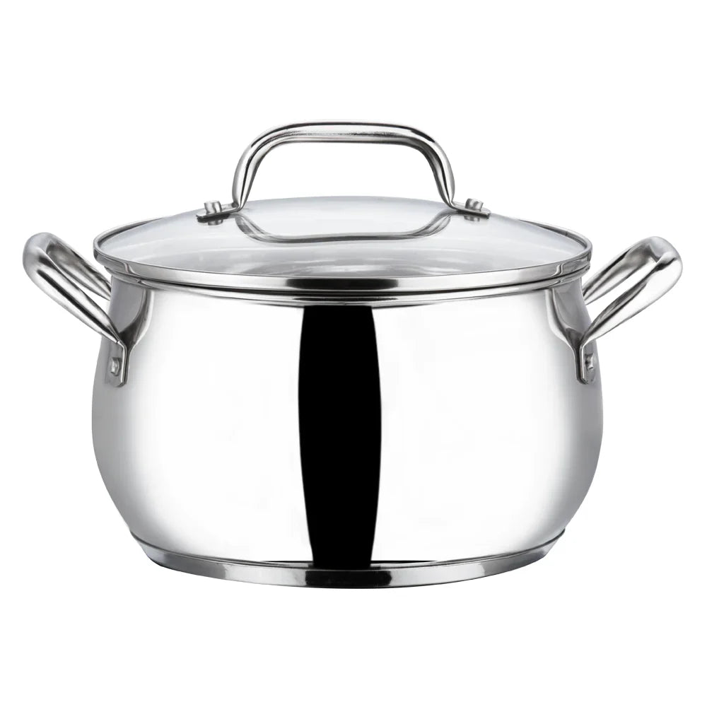 Vinod Stainless Steel Almaty Casserole (Induction Friendly)