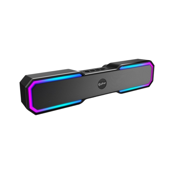 PTron Fusion RB with 18W Stereo Sound, Dual Drivers RGB Lights 6hrs Playback 18 W Bluetooth Speaker